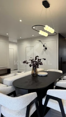 Three-bedroom apartment, designer renovation. Synergy City