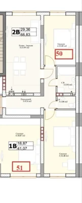 For Sale! 2-bedroom apartment in Irpin. 70m2! Ready