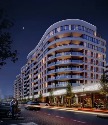 Sale of a 1-room apartment with a terrace in Synerhiya City residential complex without
