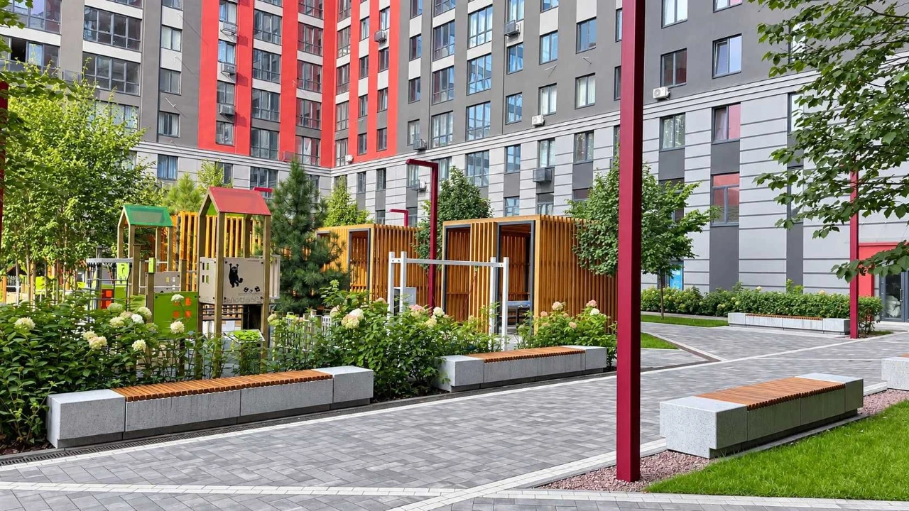 No commission. 2-room apartment 59 sq m in Irpin City residential complex near Irpin City residential complex