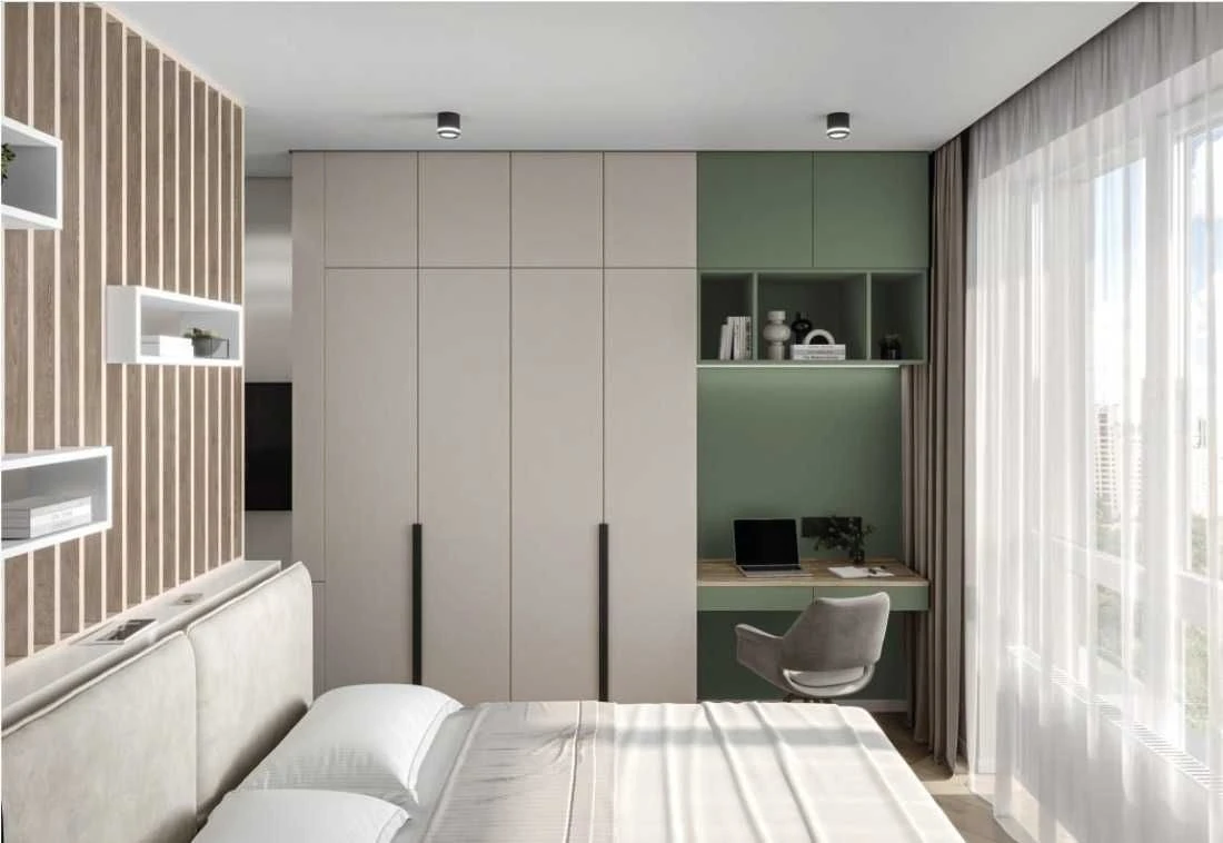 Studio apartment with renovation. Irpin'