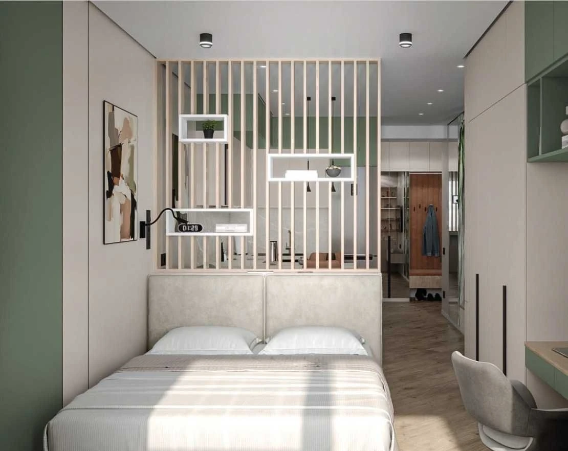 Studio apartment with renovation. Irpin'