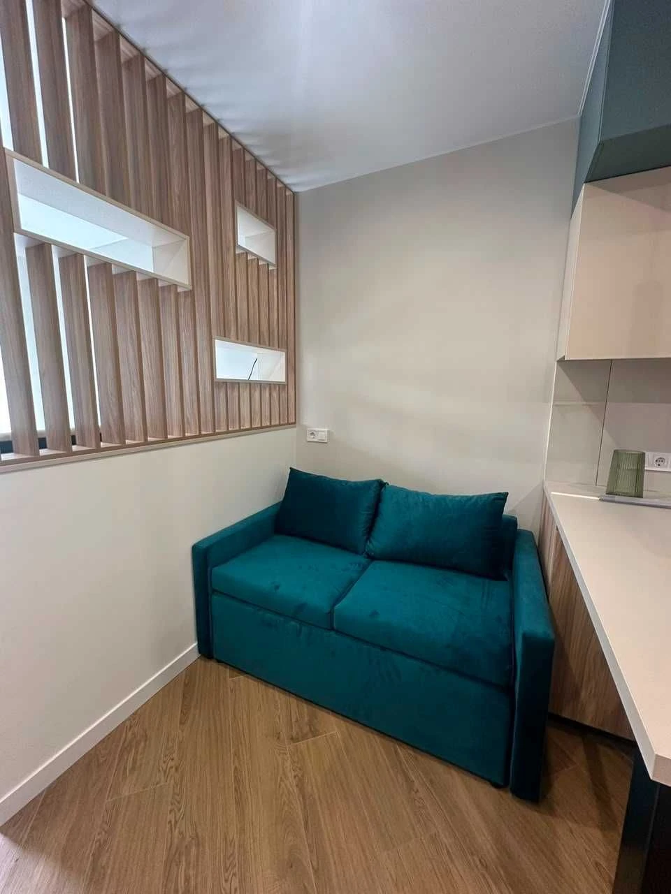 Studio apartment with renovation. Irpin'