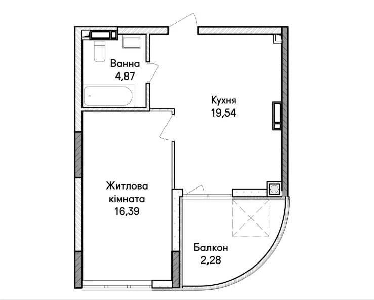 Apartment in Irpin - Mortgage from ОТБ Bank