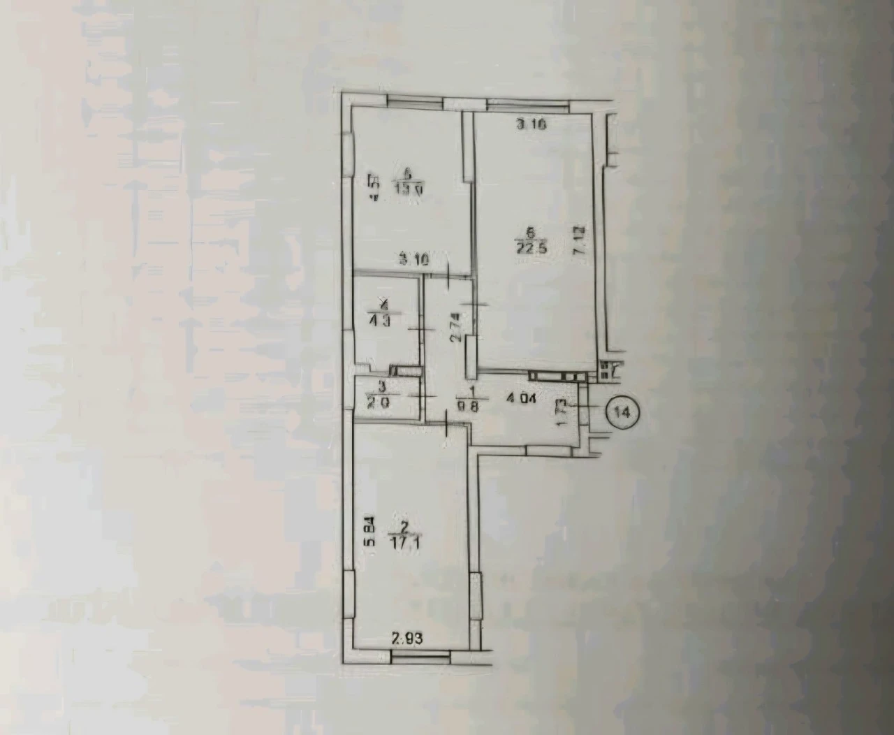 Apartment for sale in the "Irpin City" residential complex. Low floor!