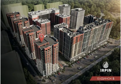 Продається 1-кімнатна квартира в новому ЖК в м. Ірпінь. Можливість розтермінування платежів.