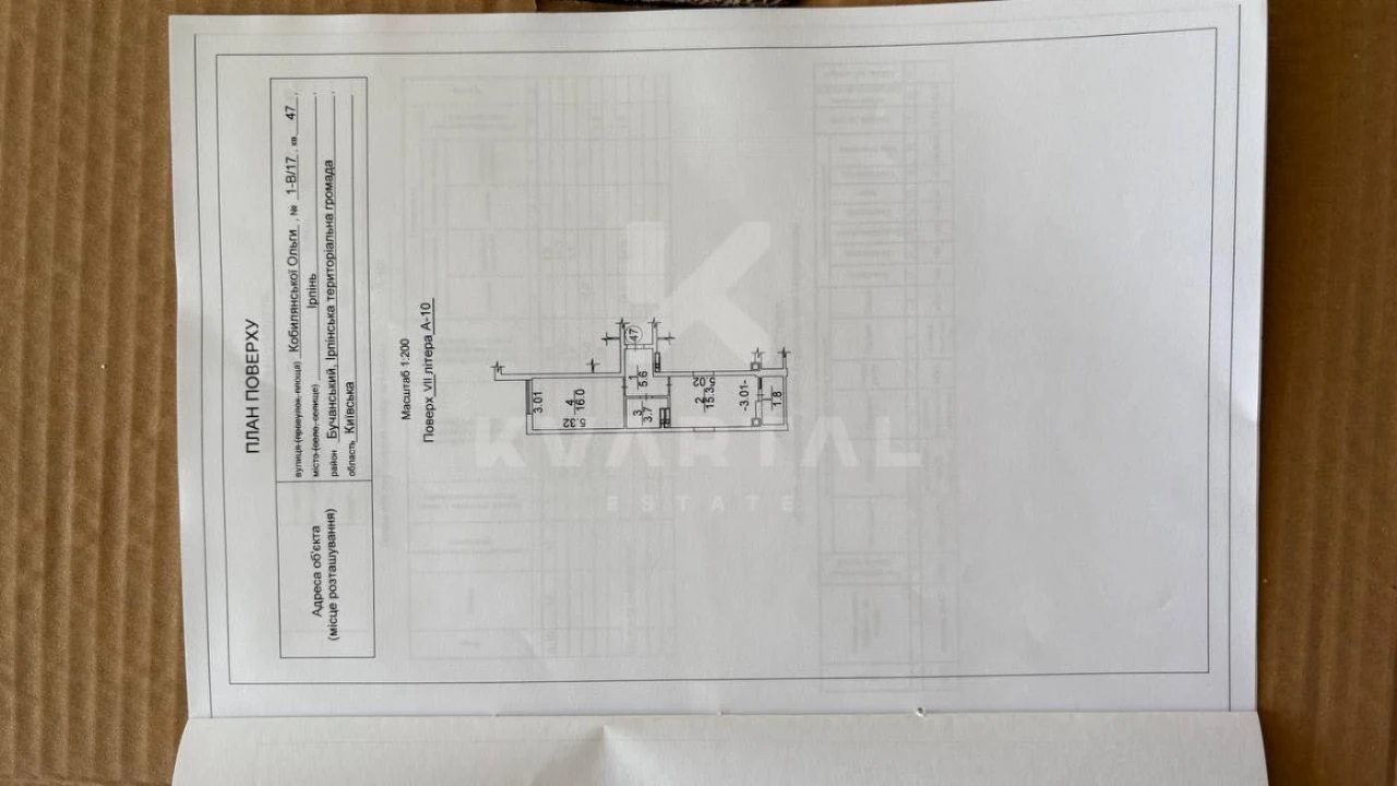 Sale of a 1-bedroom apartment in Synergy City, Irpin