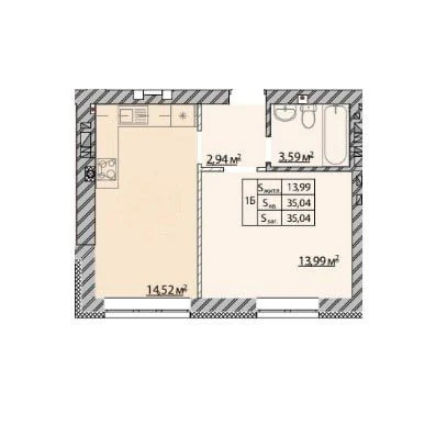 Best Offer in ЖК Молодість 1st Phase