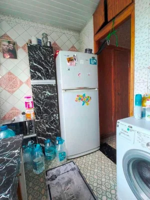 Two-bedroom apartment for sale at the price of a one-bedroom apartment in Saltovka, plus garage.