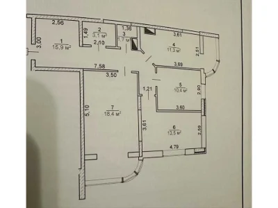 Квартира. Черкаси, Припортова вул. (Героїв Сталінграда)