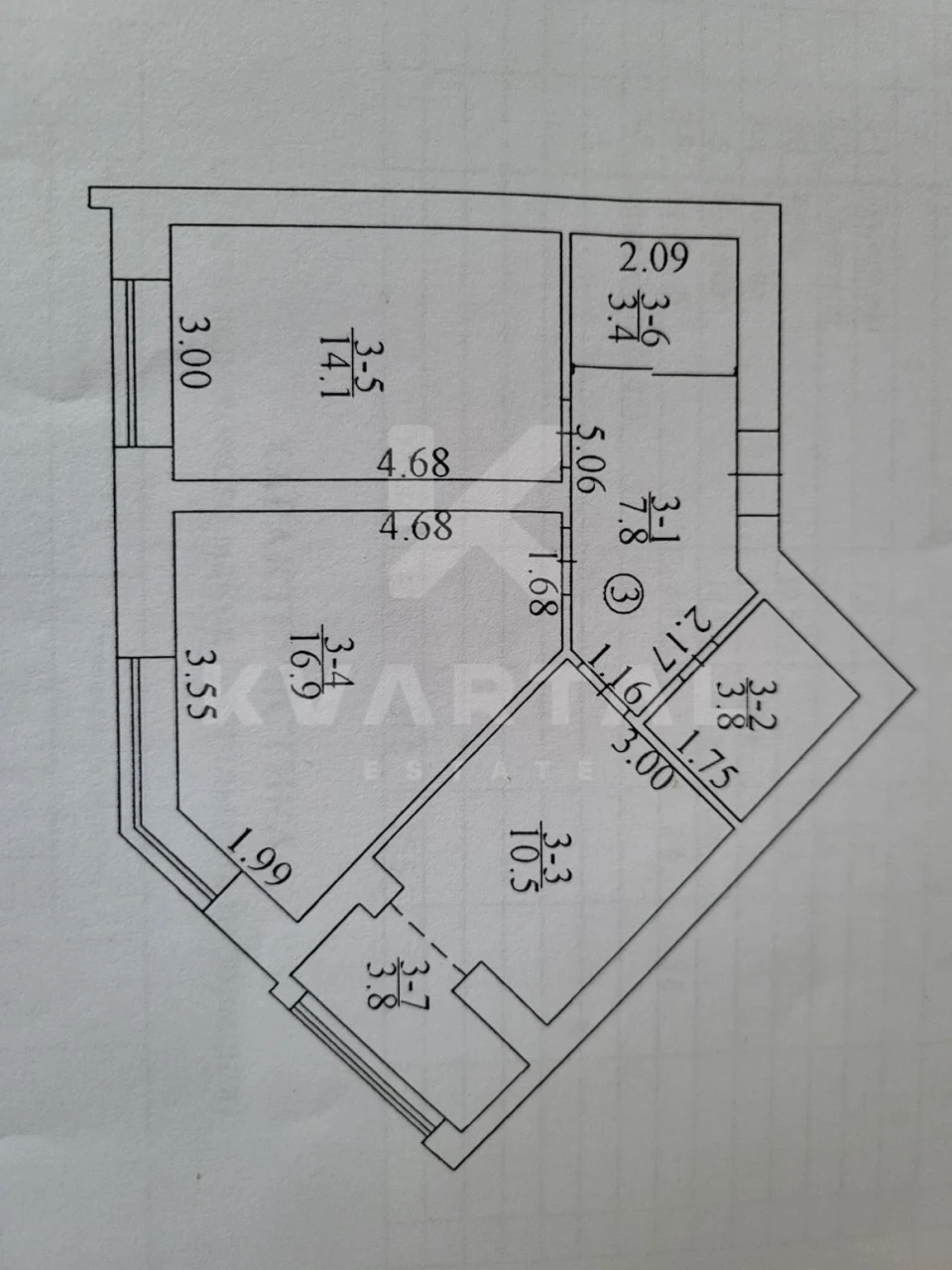 Two-bedroom apartment
