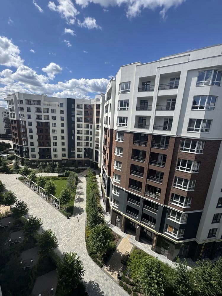 For Sale: 1-bedroom apartment in Irpin – Synerhiya City Residence, 41 m², 5/9, view of the waterfront