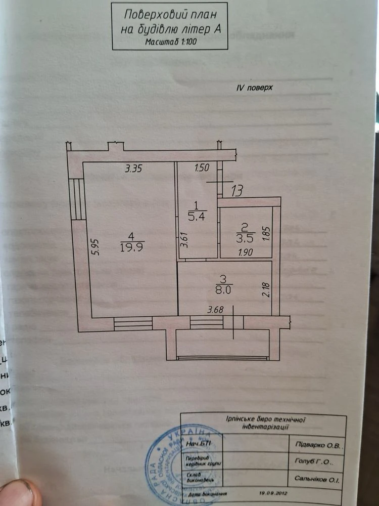 1-bedroom apartment with renovation in Irpin — $58,000!