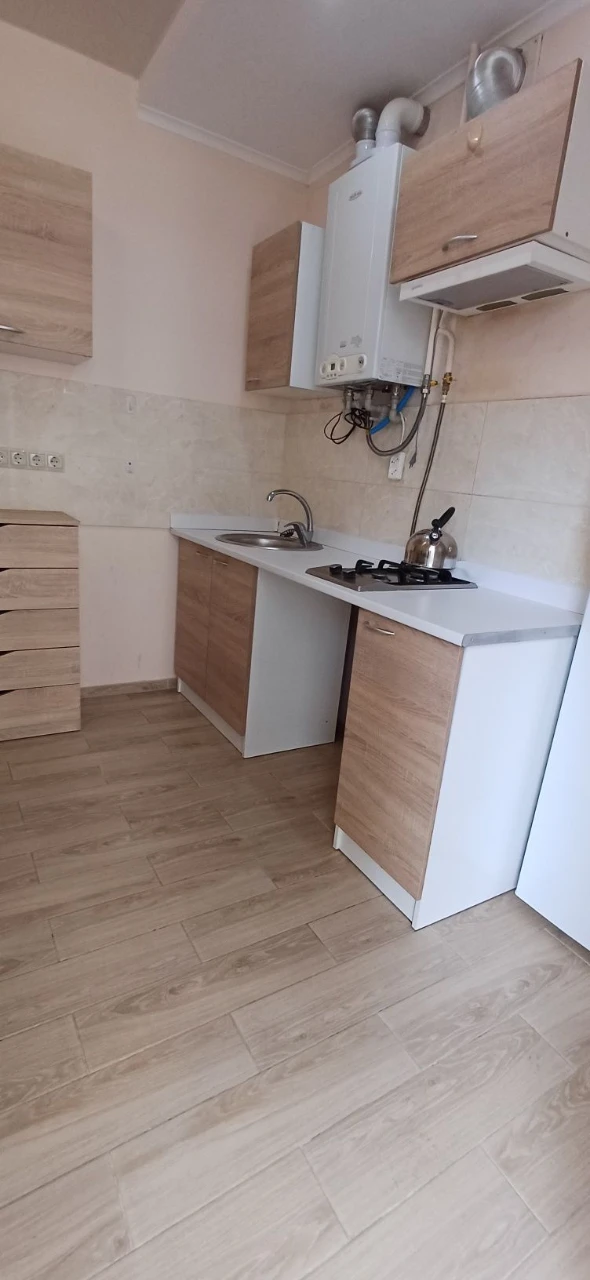 1-room apartment renovated, with gas, balcony in Rich Town