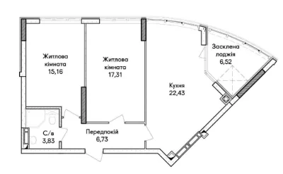 72 м² для семьи. ЄОселя! Газовое отопление и автономность в