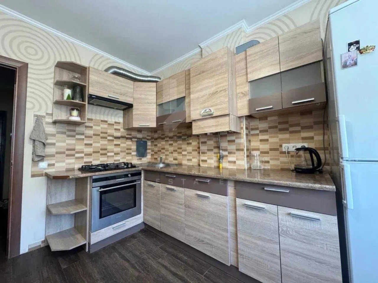 One-bedroom apartment renovated near Dubki Park, Pravyka,