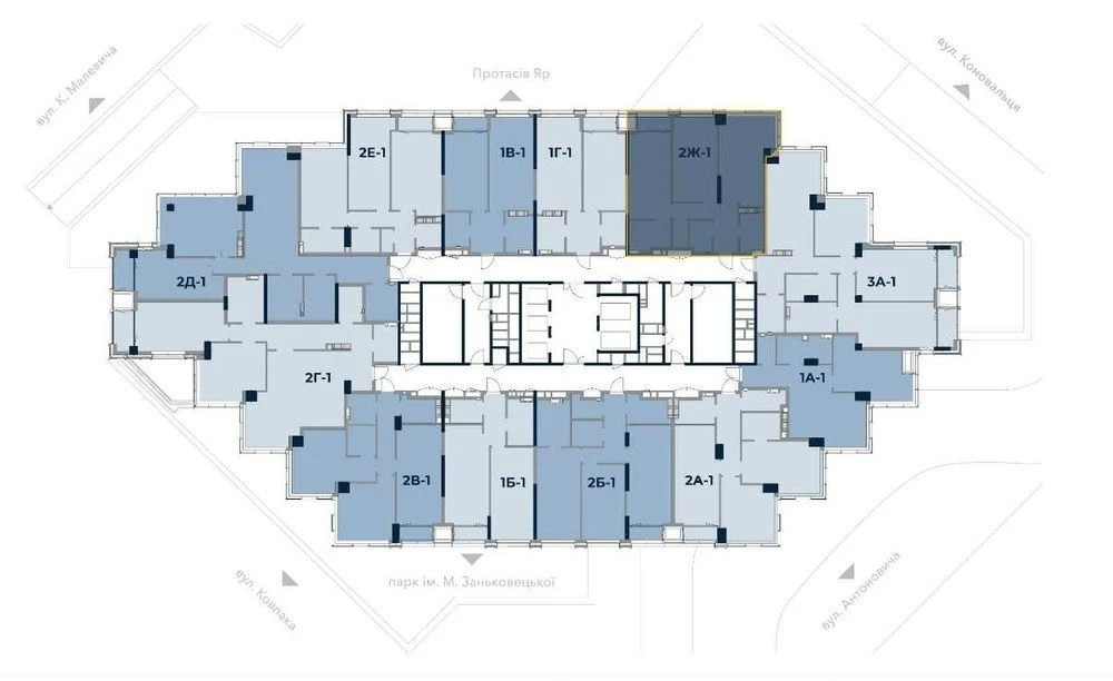 Spectacular 3-room apartment in residential complex A136, the best offer