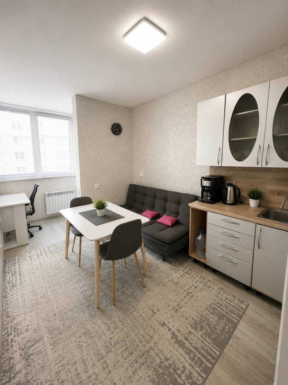For Sale: 1-bedroom apartment with renovation, furniture and appliances. NO COMMISSION.