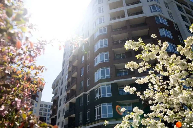 Synergy City Residence. One-bedroom apartment. Waterfront. Gas.