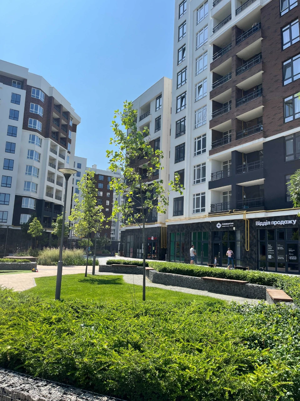 Synergy City Residence. One-bedroom apartment. Waterfront. Gas.