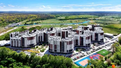 Synergy City Residence. One-bedroom apartment. Waterfront. Gas.