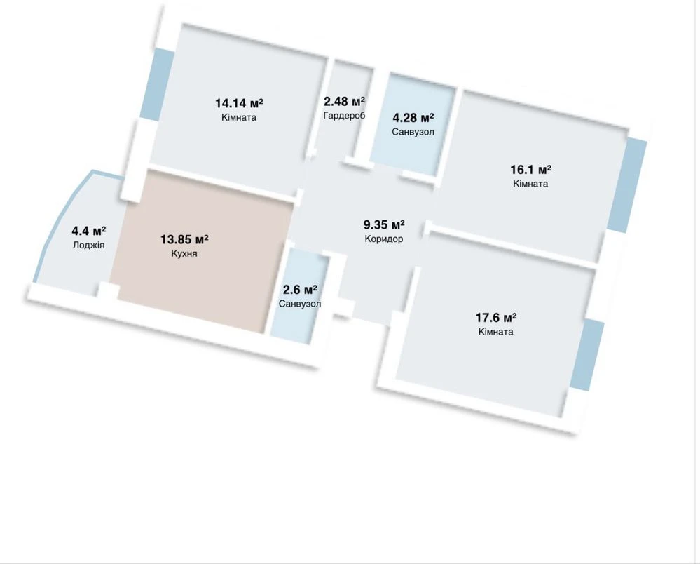 For Sale: The Cheapest 3-Bedroom Apartment in Irpin', Gas