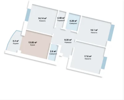 For Sale: The Cheapest 3-Bedroom Apartment in Irpin', Gas
