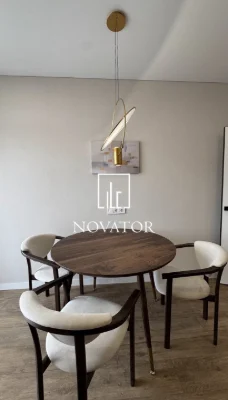 Modern 2-bedroom apartment renovated in Synerhiya Sity residential complex