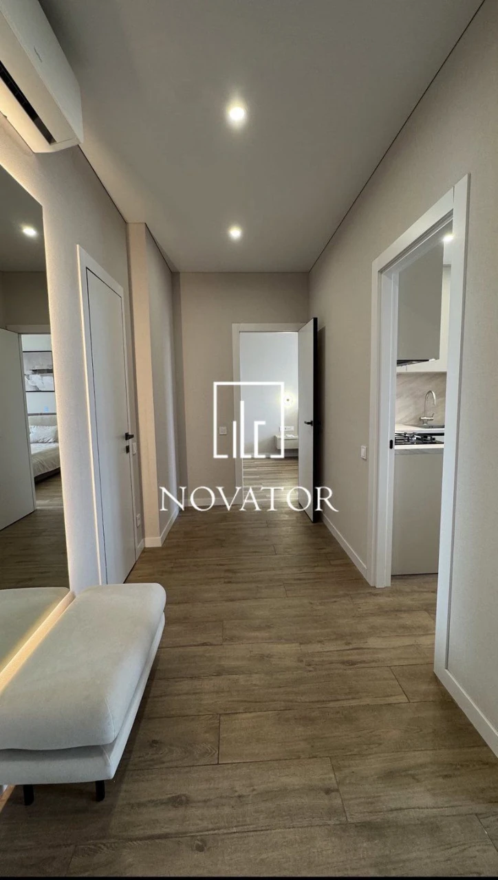 Modern 2-bedroom apartment renovated in Synerhiya Sity residential complex