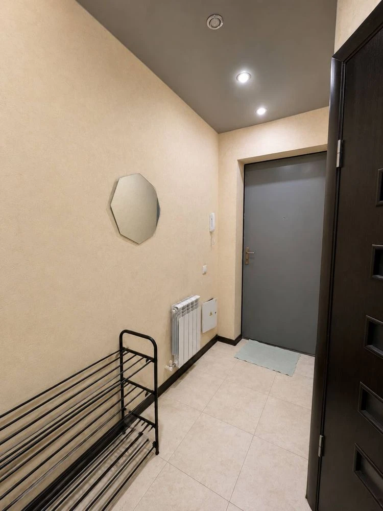 For sale a two-level 3-room apartment with gas heating.