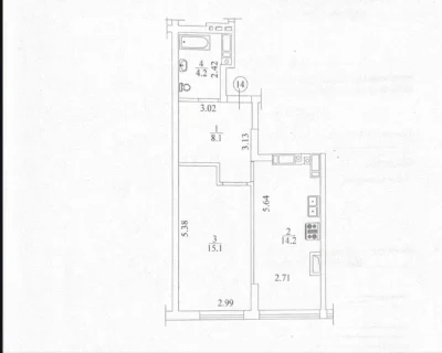 Apartment for Sale with Renovation! Irpin City Residence. yeOselya. yeVodnov
