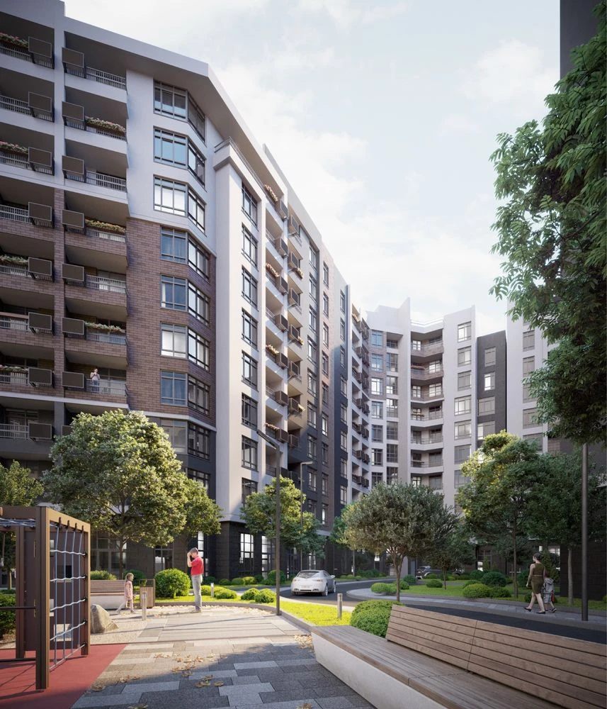 Certificate!! One-bedroom apartment with balcony and gas.