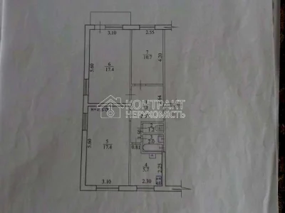 Apartment. Kharkiv, Gvardeytsiv-Shyronintsiv st.