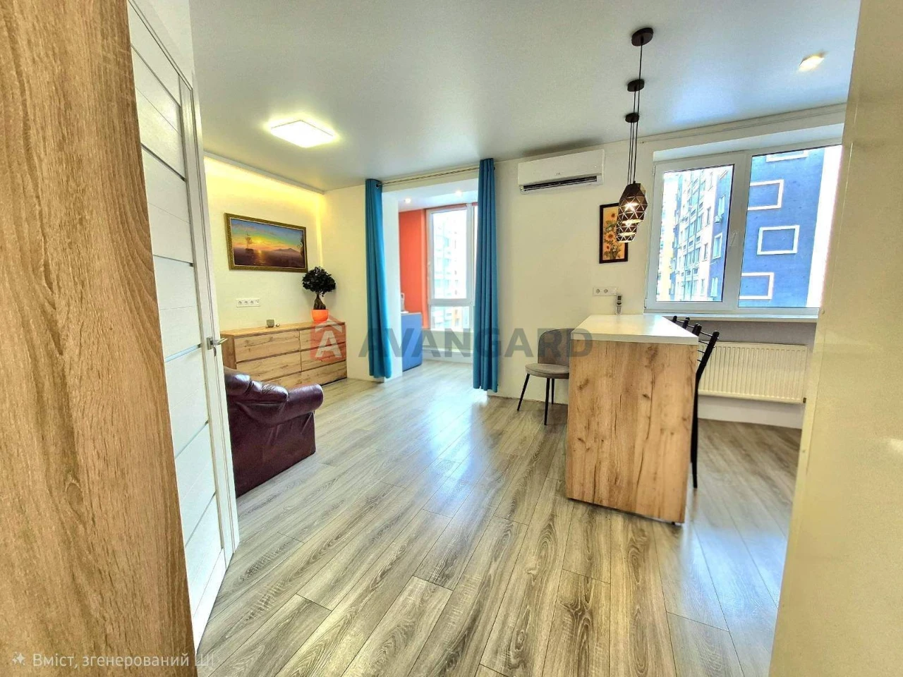ONE-ROOM APARTMENT, EVERYTHING FOR COMFORTABLE LIVING, IRPIN'