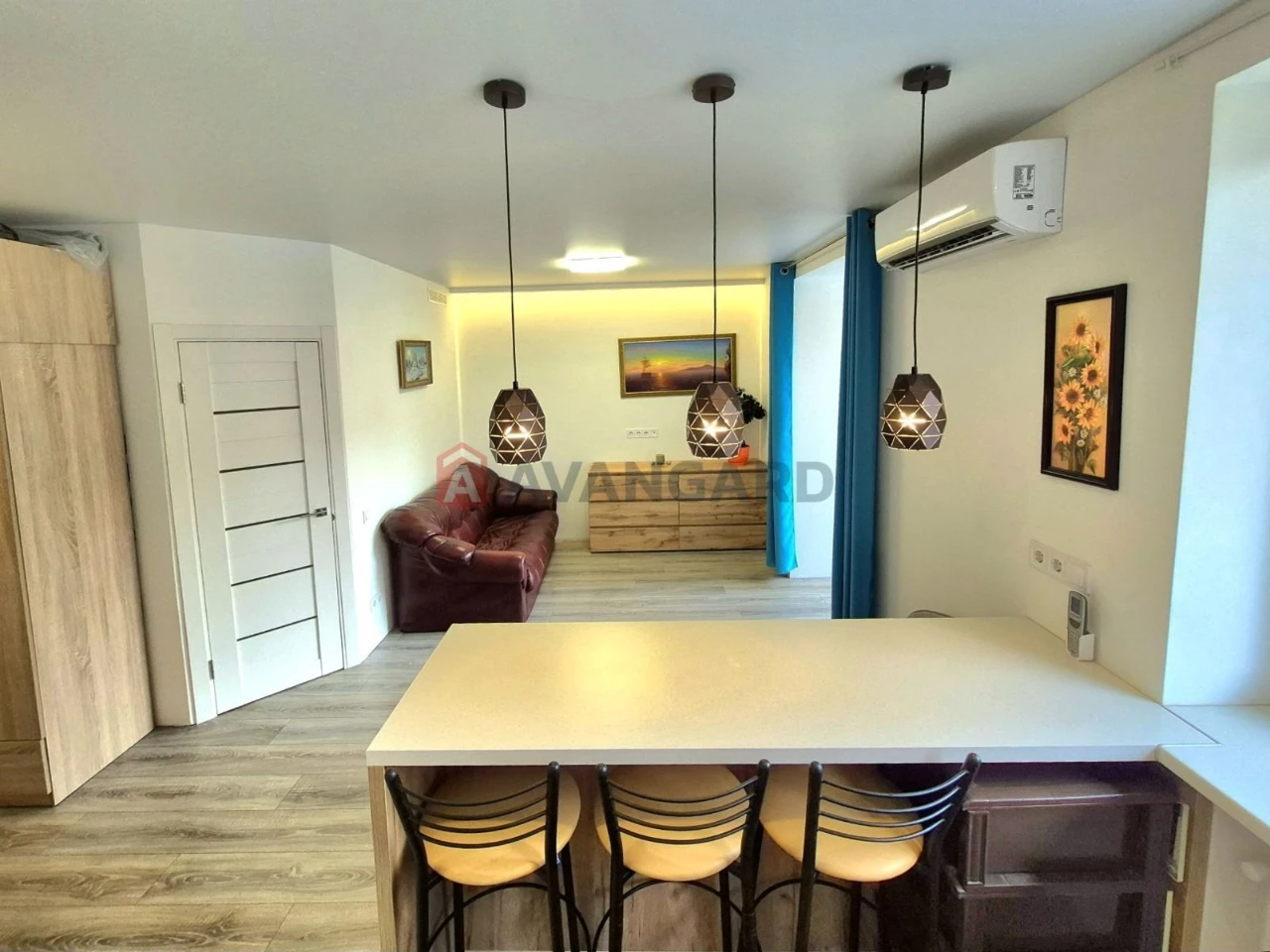 ONE-ROOM APARTMENT, EVERYTHING FOR COMFORTABLE LIVING, IRPIN'
