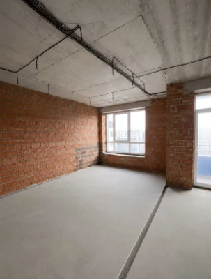 Large two-level 2-bedroom apartment, 2%, gas, electricity is installed!