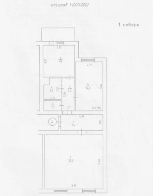 Spacious 2-bedroom apartment on Romodanova Street