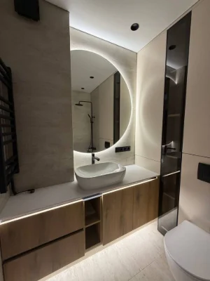 1-bedroom apartment with modern renovation in "Central 2" residential complex
