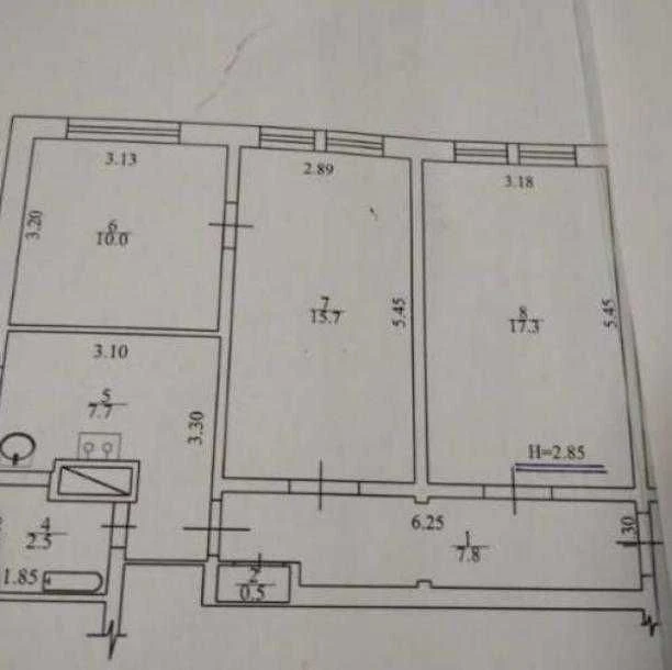 Selling a 3-room apartment in Vostochny