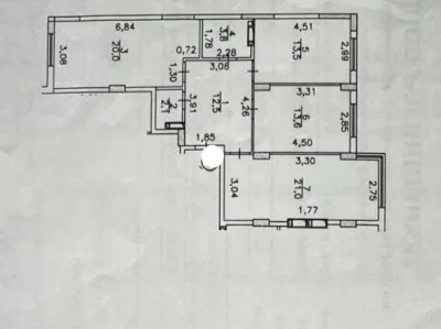 3 room apartment, quick exit to Kyiv! No commission!