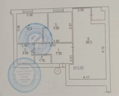 2к з ремотом! Газ!Мінімальні податки!Державні програми Так