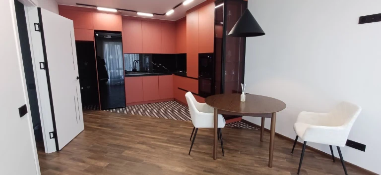 1-room apartment with new renovation, furniture and closet