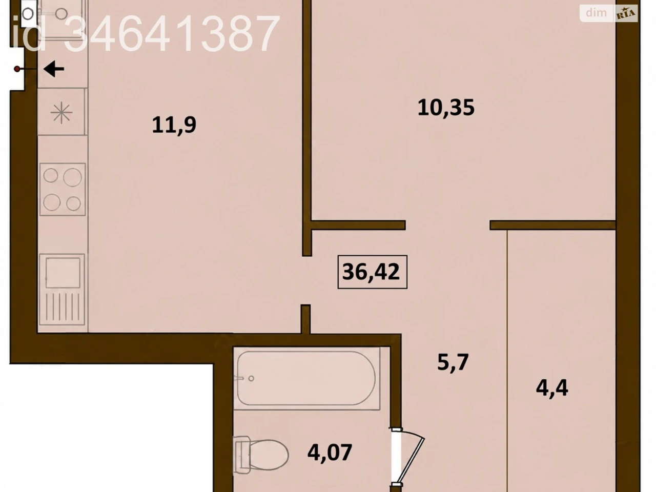 Apartment for Sale in Romaniyka