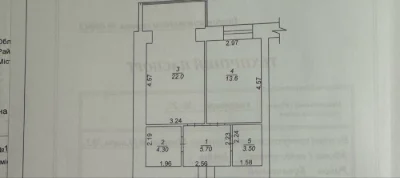 Park Pravika! One-room apartment with gas in the center of Irpin!