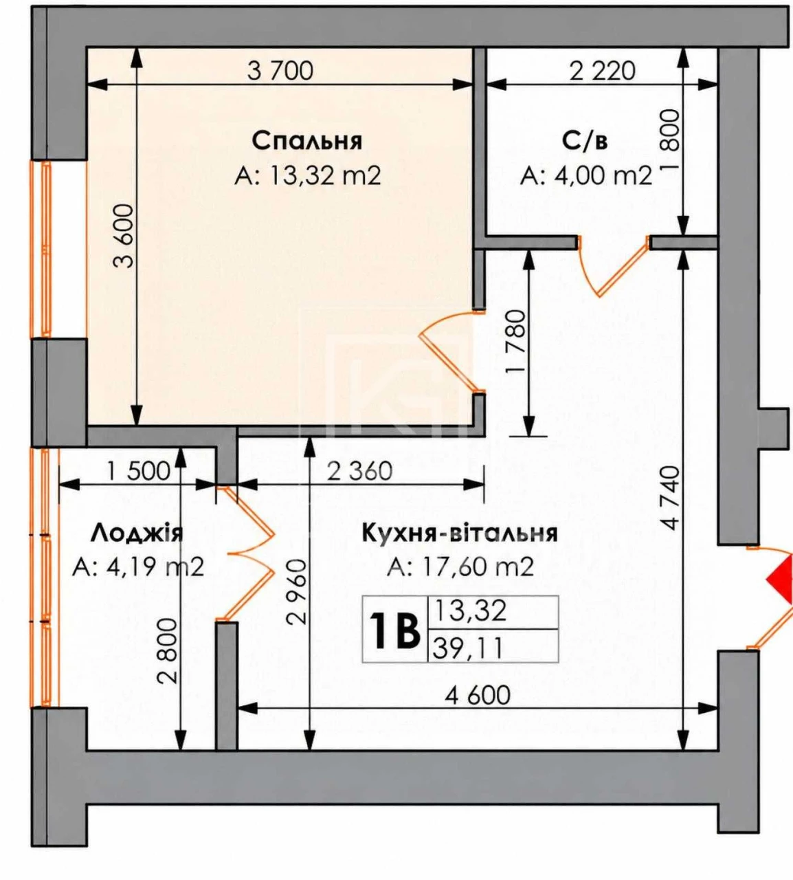 For Sale: 1-bedroom apartment with modern renovation in Irpin! Occupied