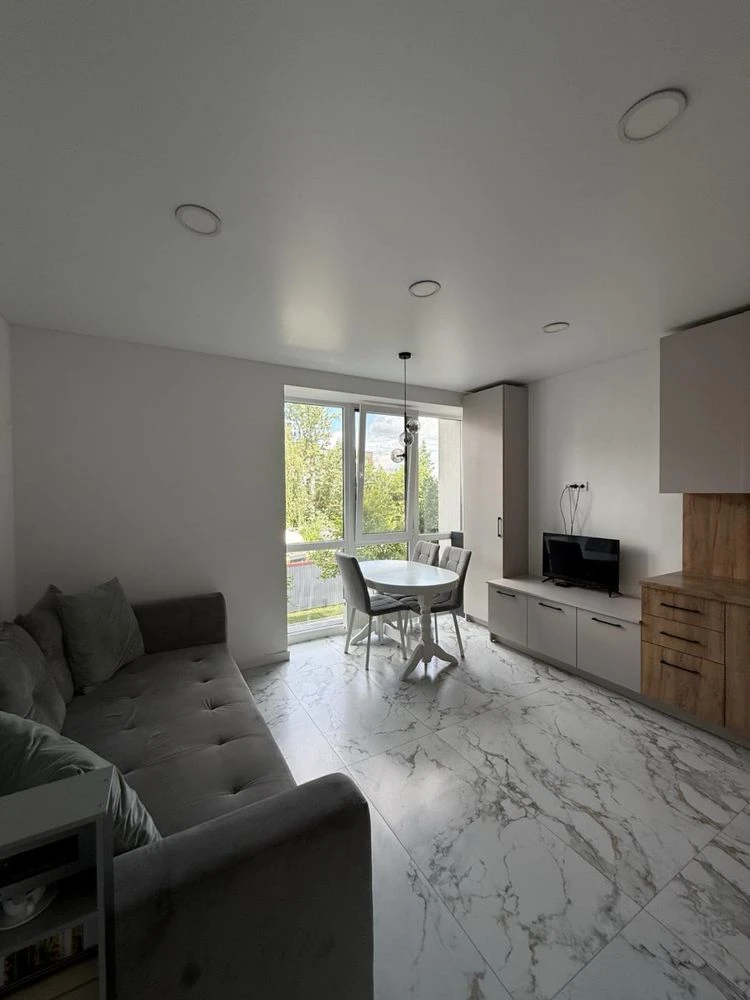 Two-room apartment with a large studio kitchen