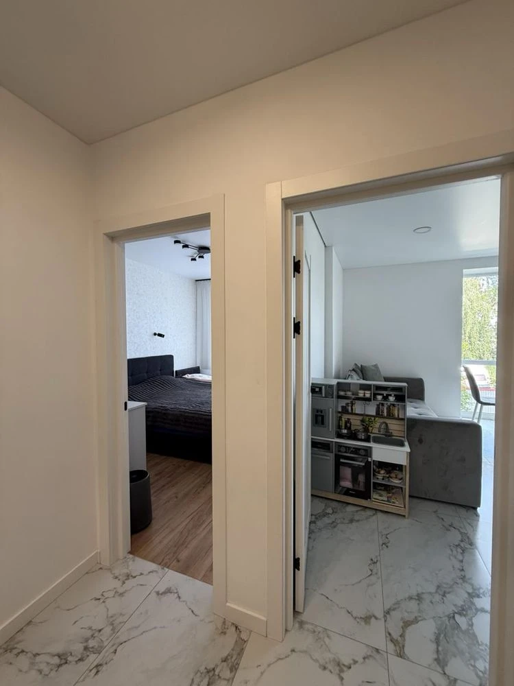 Two-room apartment with a large studio kitchen