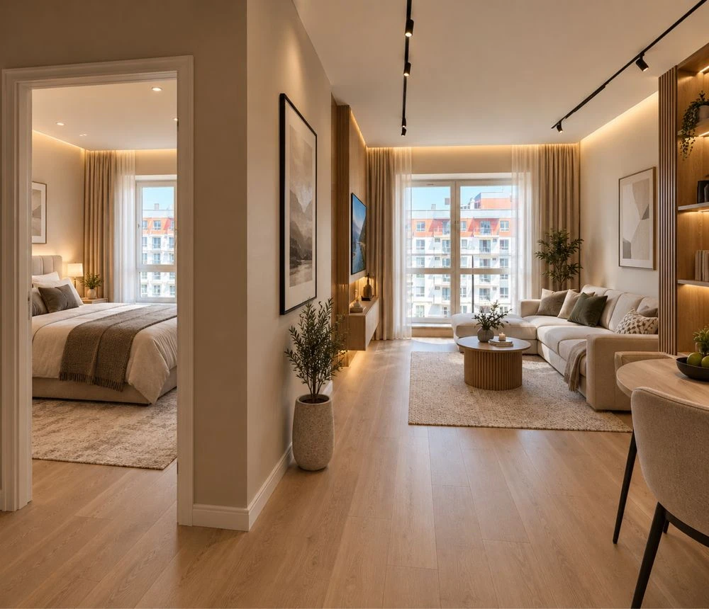 Urgent! Luxurious EURO-DUO apartment 38.35 sq m - 3rd floor in Burgund