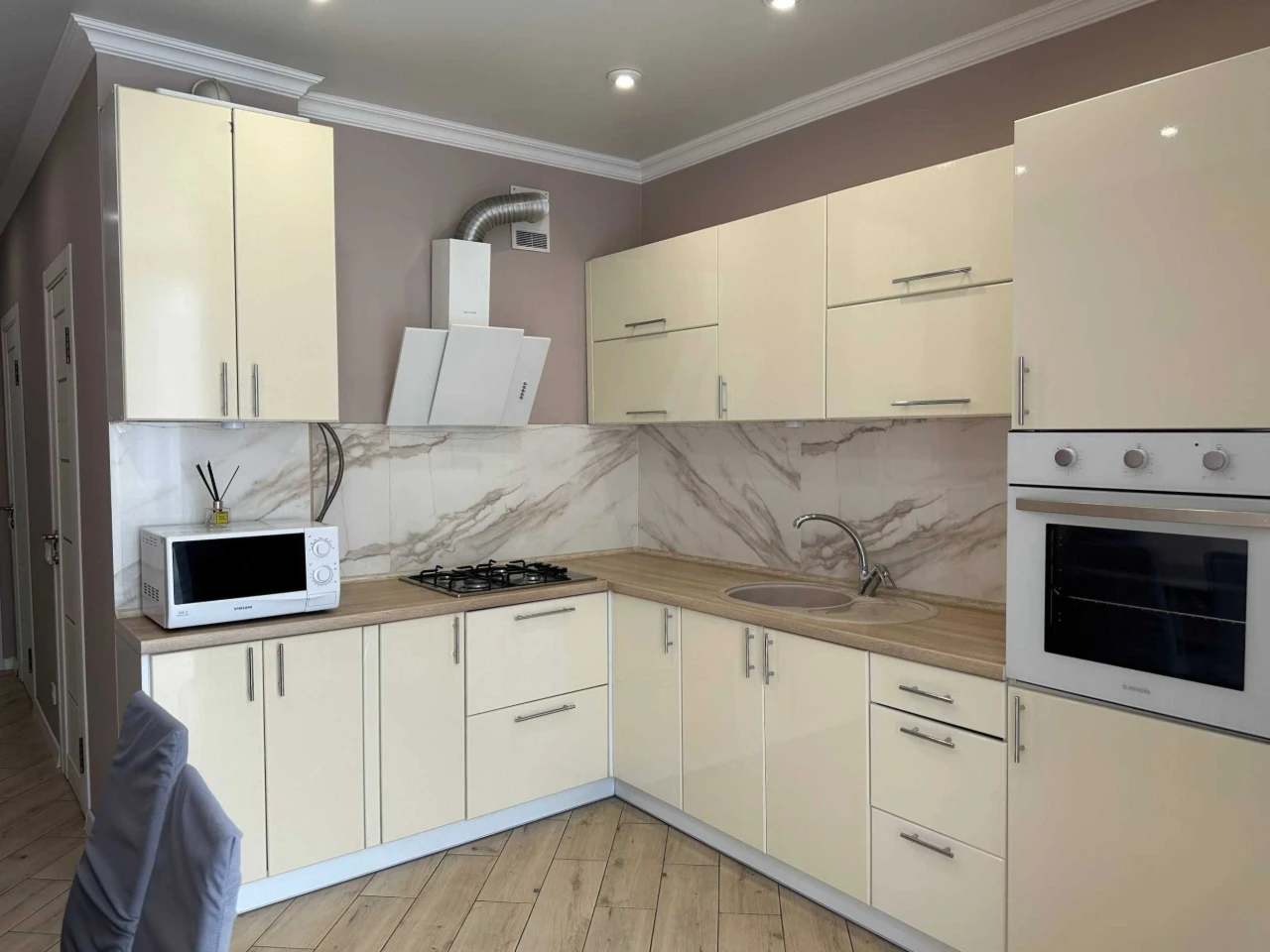 Продается квартира 56 м², 2 комнаты, ЖК "Сяйво" с видом на Центральный парк