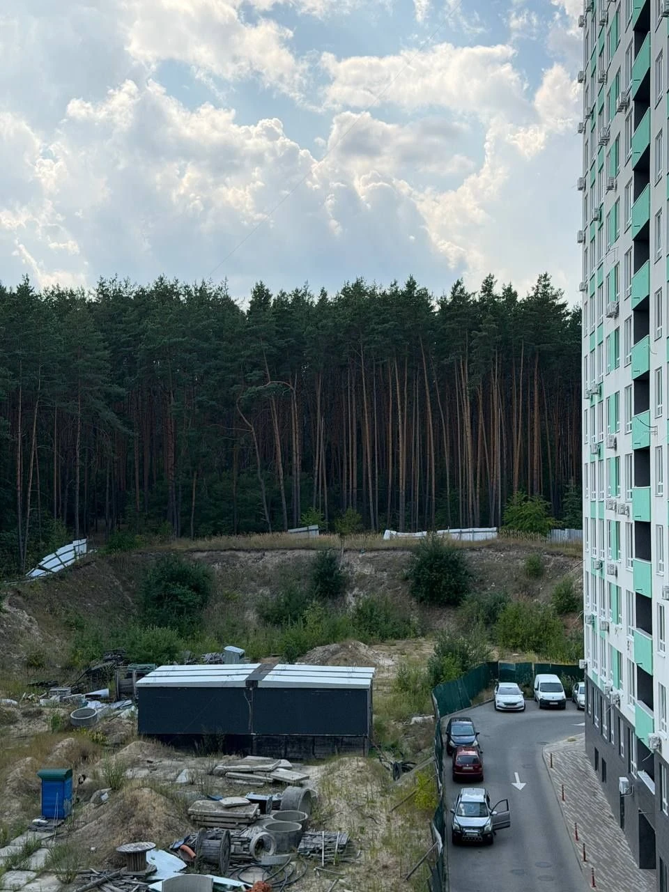 Irpin, City Park Residence, 2-bedroom apartment with minimal finishing